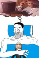 bed blanket dream george_floyd meta:tagme sleeping thought_bubble variant:chudjak // 357x532 // 193.4KB