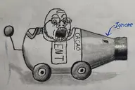 antenna arrow blur drawing eyes gel_pen glasses paper screaming shadow soy soylent variant:gapejak wheel // 3767x2537 // 4.1MB