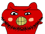angry blush gums mametchi meta:not_oc red_skin stubble teeth variant:mameson // 600x450 // 37.1KB