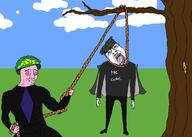 ack bat_ears buff chud clothes hanging holding_object mushroom pretty_blood rope suit the_cure total_nigger_death // 2100x1499 // 140.0KB