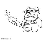 BRIMMIEST_COMMENTS_SECTION☣️☣️☣️_DO_NOT_ENTER☣️☣️☣️ animated calarts closed_mouth cum full_body glasses meta:pornographic_content nsfw penis poyopoyo soyjak stubble urouro variant:unknown // 400x330 // 321.6KB