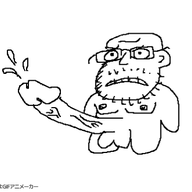 animated brimmiest_comments_section☣️☣️☣️_do_not_enter☣️☣️☣️ calarts closed_mouth cum full_body glasses meta:pornographic_content nsfw penis poyopoyo soyjak stubble urouro variant:unknown // 400x330 // 321.6KB