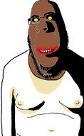 black black_skin brown_skin evil evil_wojak nigger rape subvariant:hornyson variant:cobson // 948x1547 // 185.3KB