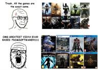 2soyjaks anger_mark call_of_duty closed_mouth concerned dark_souls fromsoftware glasses gun meme military mustache open_mouth playstation soyjak stubble text variant:a24_slowburn_soyjak variant:soyak video_game // 748x539 // 86.8KB