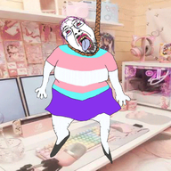 ack animated animation ext=gif flag:transgender_pride_flag hanging rope skirt squirming suffocation trans transgender_flag variant:bernd // 1920x1080 // 44.2MB