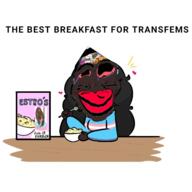 ack black_skin brown_skin brown_troonjak cereal distorted estrogen fake_boobs flag:transgender_pride_flag heart holding_object meta:op_took_a_selfie_of_xerself nigger spoon subvariant:chudjak_front suicide text trannies_need_to_be_skinned_alive tranny trend:slopjak troon variant:bernd variant:chudjak wig // 1280x1280 // 664.4KB