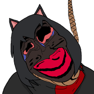 ack alunya anarchism anarcho-communism animal antifa black_skin bloodshot_eyes bunkercuck bunkertranny cat cat_ear communism crying hanging leftist leftypol mask meta:requests nigger noose red_lips rope subvariant:jartycuck subvariant:patrick suicide trend:slopjak variant:chudjak // 1200x1200 // 52.0KB