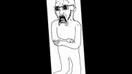 crossed_arms distorted doctos glasses heart jewish_nose judaism meta:not_oc open_mouth sproke subvariant:doctos subvariant:doctos_front subvariant:soyak_(concerned) that_one_fucking_picture_of_nate_being_a_smug_little_bastard variant:sobot variant:soyak // 1280x720, 16.8s // 11.7MB
