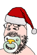 baby babyjak binky caca christmas clothes glasses hat pacifier santa_hat stubble subvariant:babyjak subvariant:wholesome_soyjak template transparent_background variant:gapejak // 303x454 // 13.4KB