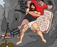 artist:romanian_schizo classical_art_parody fat hercules_and_antaeus lifting mcdonalds moist_critikal nikocado_avocado orlin painting subvariant:wholesome_soyjak troublecrying variant:a24_slowburn_soyjak variant:cobson variant:double_trouble variant:gapejak // 999x838 // 121.8KB