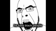 2soyjaks angry arm billions_must blood blood_from_eyes bloodshot_eyes buff choke_hold chud closed_mouth clothes cringe crying ear earring edit flag:transgender_pride_flag glasses hair hand hate headlock i_hate incredibox lipstick makeup music mustache open_mouth punisher_face purple_hair red_skin shorts soyjak sprunki strangling stubble subvariant:chudjak_front subvariant:science_lover t_shirt text the_weak_should_fear_the_strong tiktok tongue tongue_out tranny trans_rights transgender_flag troon tshirt variant:bernd variant:chudjak variant:markiplier_soyjak your_gonna_die youtube_shorts ywabaw // 1280x720, 18s // 18.6MB