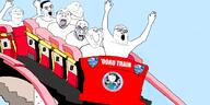 Nothing_is_beyond_our_reach artist:sabiopajin bloodshot_eyes crying ear fat fun gape gem_skin glasses handle meta:i_dont_know_how_to_tag meta:tagme obese rail rollercoaster scared seat smile stubble variant:bernd variant:chudjak variant:impish_soyak_ears variant:meximutt variant:protestantjak variant:rupturejak variant:tony_soprano_soyjak yellow_teeth // 1600x800 // 456.0KB