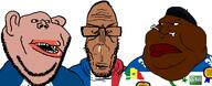 angry award beret big_ears big_lips bone brown_skin flag:france flag:louisiana flag:quebec flag:senegal glasses islam mutt mutt_lips mutt_trio nigger open_mouth shitskin stubble subvariant:euromutt subvariant:impish_amerimutt variant:impish_soyak_ears variant:markiplier_soyjak variant:meximutt // 1719x695 // 190.1KB