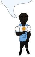 argentina black_skin meta:op_took_a_selfie_of_xerself nigger speech_bubble subvariant:unbotheredchud variant:chudjak // 981x1608 // 103.8KB