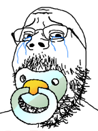 bald caca crying glasses pacifier series:fusionjaks stubble subvariant:babyjak subvariant:wholesome_soyjak transparent_background trend:babyjak variant:gapejak // 600x800 // 45.7KB