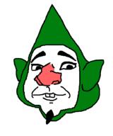 beard buck_teeth clothes ear elf hat hood red_nose smile soyjak variant:ishish_soyak_ears // 750x900 // 41.3KB