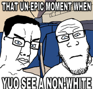 'toss 2soyjaks a10_eyes airplane angry blue_eyes hair intentional_typo meme seat subvariant:neutralplier text variant:chudjak variant:markiplier_soyjak // 1079x1041 // 105.5KB