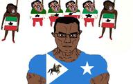 ack africa brown_skin buff country flag:lgbt_pride_flag flag:somaliland glasses multiple_soyjaks open_mouth somalia somaliland stubble subvariant:brunetto subvariant:chudjak_front subvariant:muscular_chud variant:bernd variant:chudjak vein war // 664x421 // 49.6KB