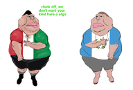 flag:guatemala flag:mexico fuck_off_we_dont_want_your_kind_here full_body o_algo shitskin subvariant:unbotheredmeximutt variant:meximutt // 1920x1300 // 748.9KB