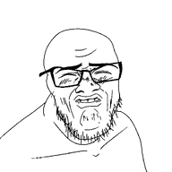 closed_eyes closed_mouth glasses great_teacher_onizuka stubble transparent_background variant:feraljak // 1500x1500 // 38.4KB