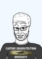 big_brain europa_the_last_battle glasses gray_shirt grey_shirt helmet rifle smug soldier stubble text variant:unijak vein weapon // 1000x1414 // 194.0KB