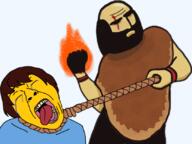 ack artist:isaacar8 brad_armstrong chinksectoid fire frisk grand_theft_auto lisa_(game) lisa_the_painful rope tranny troon undertale undertroon variant:bernd // 831x622 // 346.8KB