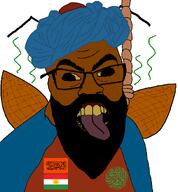 angry antenna beard cockroach eyebrows flag:kurdistan flag:kurdistan_justice_group kurd kurdnigger kurdroach kvrd kvrdoaryan shitskin thales_(user) variant:feraljak wing // 1500x1618 // 155.2KB