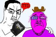 black_eye boxing_glove broken_glasses everlast femquote glasses punch quote_(user) stubble troon ttd variant:bernd variant:chudjak // 1265x834 // 185.8KB
