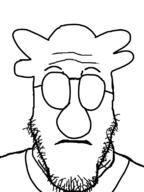 closed_mouth dilbert glasses variant:markiplier_soyjak // 600x800 // 100.8KB