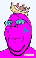 arch_linux banana_split_ice_cream closed_mouth developer glasses magenta_skin mud_(user) quote_(user) remastered stubble subvariant:wholesome_soyjak tinted_glasses variant:gapejak // 600x958 // 38.0KB