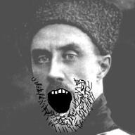 clothes hat irl nemets open_mouth pyotr_wrangel stubble twitter variant:soyak // 240x240 // 46.6KB