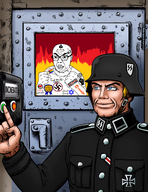 Variant:anthony_fantano anthony_fantano antifa award fire fists gas_chamber glasses gritting_teeth incinerator libtard ss_runes // 2043x2649 // 3.3MB