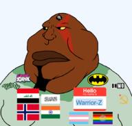 Warrior-Z(user) fnf_pedo meta:tagme tranny transgender_flag variant:meximutt // 888x849 // 147.1KB