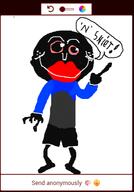 artist:sloptranwnbag black_skin bloodshot_eyes meta:nas meta:tagme slop strawpage trend:jartycuck // 365x522 // 49.7KB