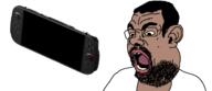 brown_skin fat nintendo nintendo_switch open_mouth variant:senhor_linguica video_game yellow_sclera yellow_teeth // 1435x620 // 99.1KB