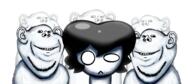 5soyjaks :< bald closed_mouth drawfag ear hair looking_at_you smile smug stubble variant:impish_soyak_ears // 2736x1190 // 2.2MB