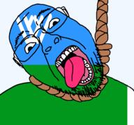 ack autonomous_okrug dead flag flag:khanty-mansi_autonomous_okrug glasses hair hanging khanty-mansi_autonomous_okrug open_mouth rope russia skin soyjak stubble suicide teeth tongue transparent transparent_background variant:bernd white yellow_teeth // 768x719 // 44.8KB