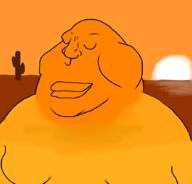 brown cactus desert mexico orange sun sunny sunset variant:meximutt warm yellow // 888x849 // 95.7KB