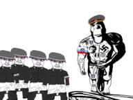 5soyjaks meta:tagme reich roa russian_liberation_army soy soyjak subvariant:chudjak_front subvariant:obsessedchud third_reich variant:chudjak variant:cobson // 1024x768 // 275.5KB