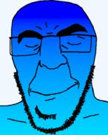 calm closed_mouth glasses stubble variant:godjak // 205x255 // 17.0KB