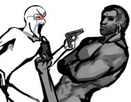 angry argument artist:shemmysloota beard buff crying drawing fight frown gigachad gun muscles penis pistol rivals seethe variant:soyak // 841x651 // 233.6KB
