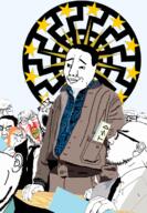 closed_mouth ear european_union freedom_of_speech glasses multiple_soyjaks open_mouth smile sonnenrad stubble subvariant:feralrage subvariant:massjak variant:a24_slowburn_soyjak variant:alicia variant:chudjak variant:feraljak variant:gapejak variant:impish_soyak_ears variant:unknown // 471x678 // 310.8KB