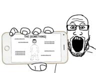 oomer phone soybooru soyjak soyjak_party subvariant:obsessedchud subvariant:phoneplier subvariant:phoneplier_horizontal variant:chudjak variant:markiplier_soyjak wordswordswords you_look_like_this_and_say_this // 2602x1980 // 685.5KB