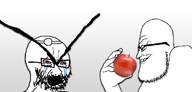 apple crying doctor eyebrows glasses sad selfish_little_fuck shadows side_profile smile stubble subvariant:syndromejak_side variant:cryboy_soyjak variant:syndromejak white_background // 1080x520 // 260.9KB