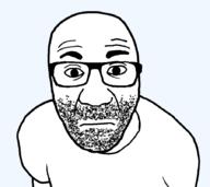 closed_mouth looking_at_you neutral soyjak template transparent_background variant:el_perro_rabioso // 900x800 // 65.5KB