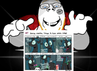 blonde_beard inflation le_pol_face love love_heart my_little_pony paganism queen_chrysalis tvrkaryan variant:chudjak variant:gapejak wholesome // 2200x1602 // 1.5MB