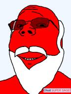 admin beard happy old red_glasses red_skin sage smile subvariant:wholesome_soyjak supersage supersage_(admin) variant:gapejak white_beard // 600x800 // 28.8KB