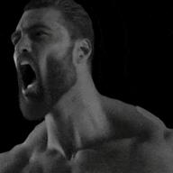 animated gigachad grey_skin meta:ai_generated nas:gigachad screaming sound subnas:gigayell video