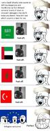 arab crying europe european_union flag:european_union flag:morocco flag:saudi_arabia flag:turkiye flag:united_arab_emirates germany glasses happy islam morocco multiple_soyjaks open_mouth saudi_arabia smile so_true stubble text trend:soyjak_trio turban turkiye united_arab_emirates variant:gapejak variant:markiplier_soyjak variant:tony_soprano_soyjak wahhabism // 1318x3420 // 737.5KB