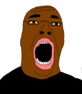 big_nose brimstone_op_regrets_making brown_skin glasses nigger no_beard nuvariant open_mouth variant:lexijak // 1336x1532 // 15.7KB